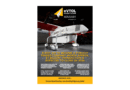 eVTOL Insights magazine cover showing a white Elroy Air aircraft in a hangar, with bold yellow headline text at the bottom and the logo 'eVTOL INSIGHTS' in the top area.