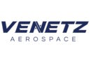 Venetz Aerospace logo in navy blue with wordmark styling on a white background, branding image