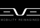 Logo with a stylized white 'EV' emblem on a black background and the caption 'MOBILITY REIMAGINED' beneath.