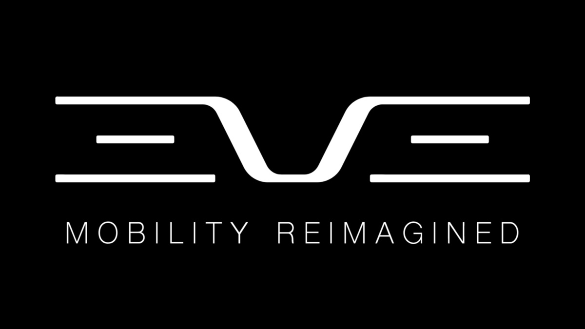 Logo with a stylized white 'EV' emblem on a black background and the caption 'MOBILITY REIMAGINED' beneath.