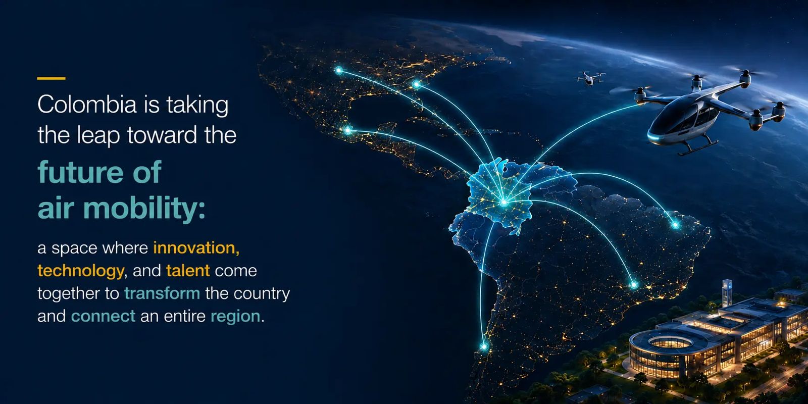 AAM Institute and Universidad de los Andes to unveil Colombia's First Advanced Air Mobility Policy Strategy at its PAAMC 2026 virtual event