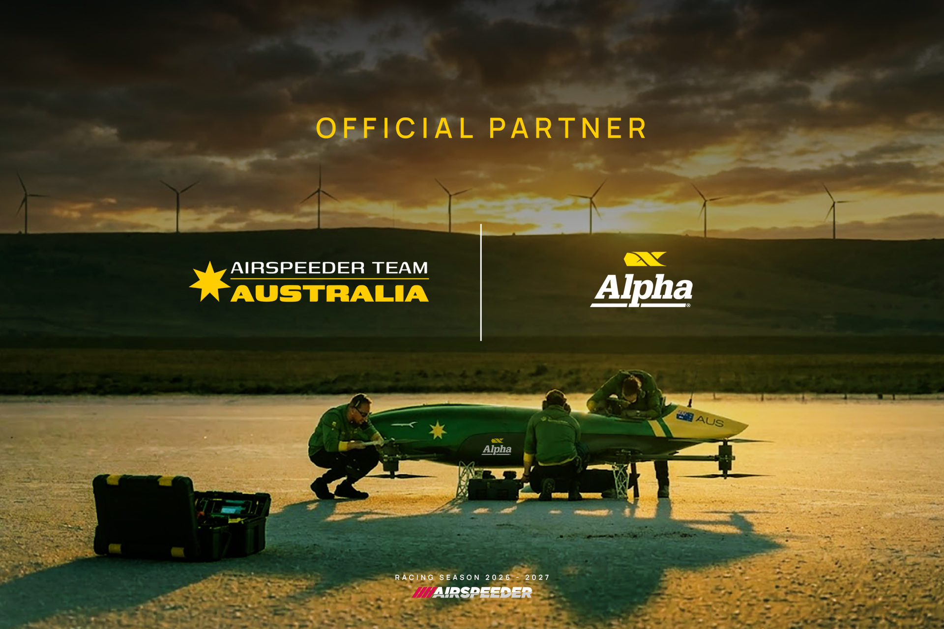 Alpha Tools Joins Airspeeder Team Australia as Official Partner

#evtolinsights #advancedairmobility #evtol #airspeeder #airspeederteamaustralia #alphatools #ai